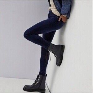 Citizens of Humanity COH women Rocket Crop Jean Pant size 31 Navy Velvet 31 x 26